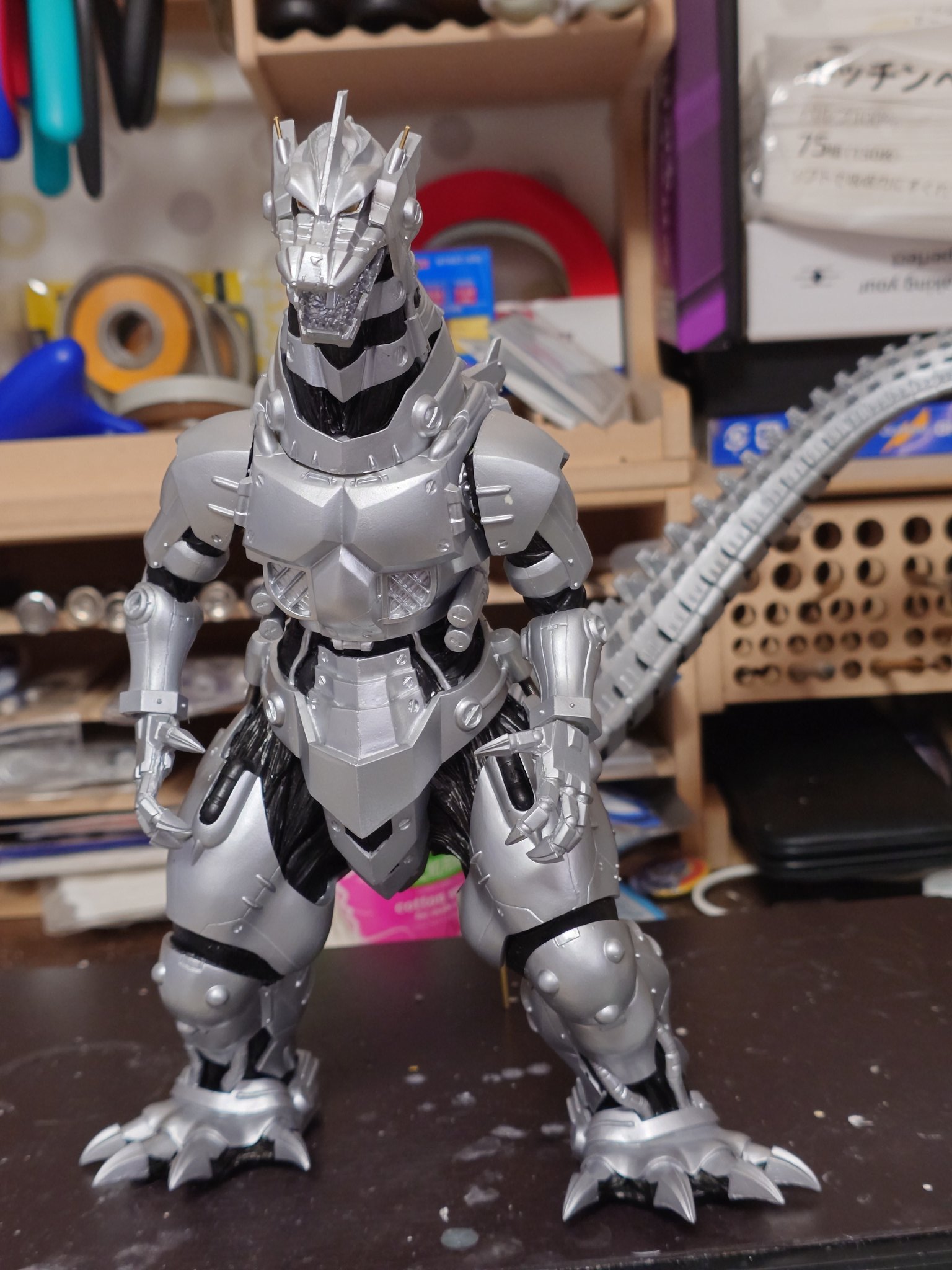 新品】 兜工房 スペースゴジラ ゴジラVSスペースゴジラ ガレージキット