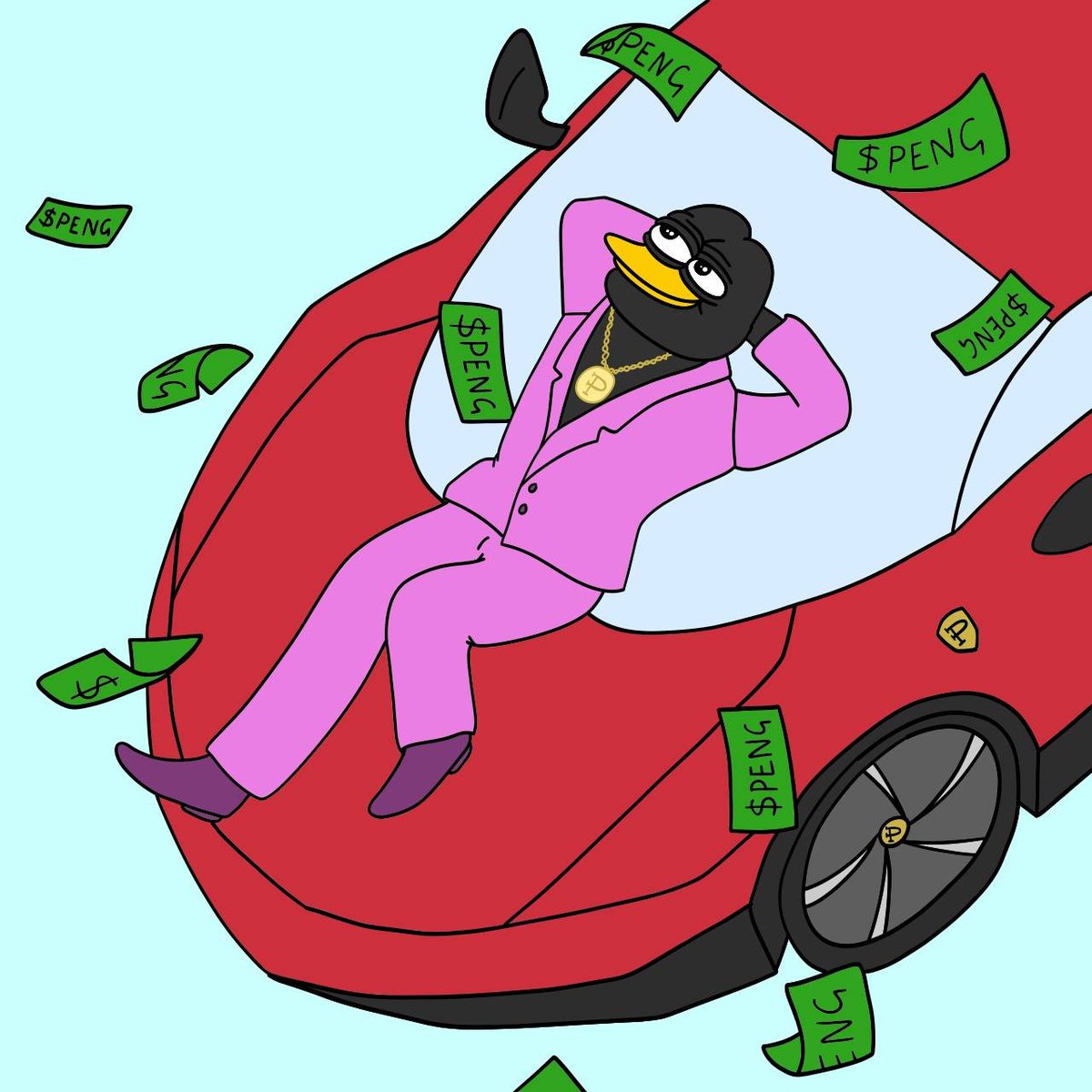YOU WANT TO BE LIKE $PENG? JOIN OUR CULT