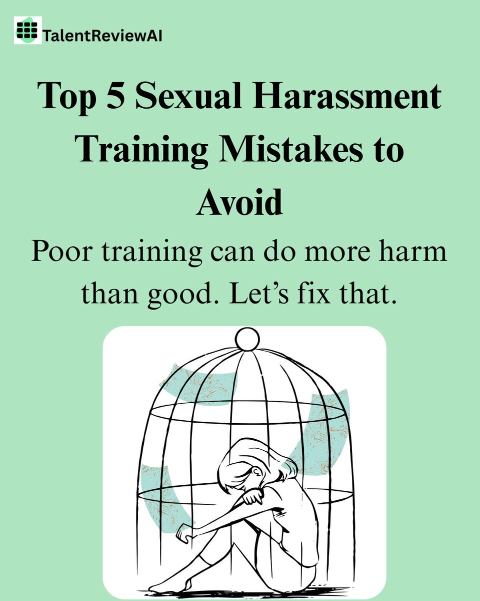 talentreviewai's tweet image. Poor training can do more harm than good. Let’s fix that.
#SafeWorkplace #HRInsights