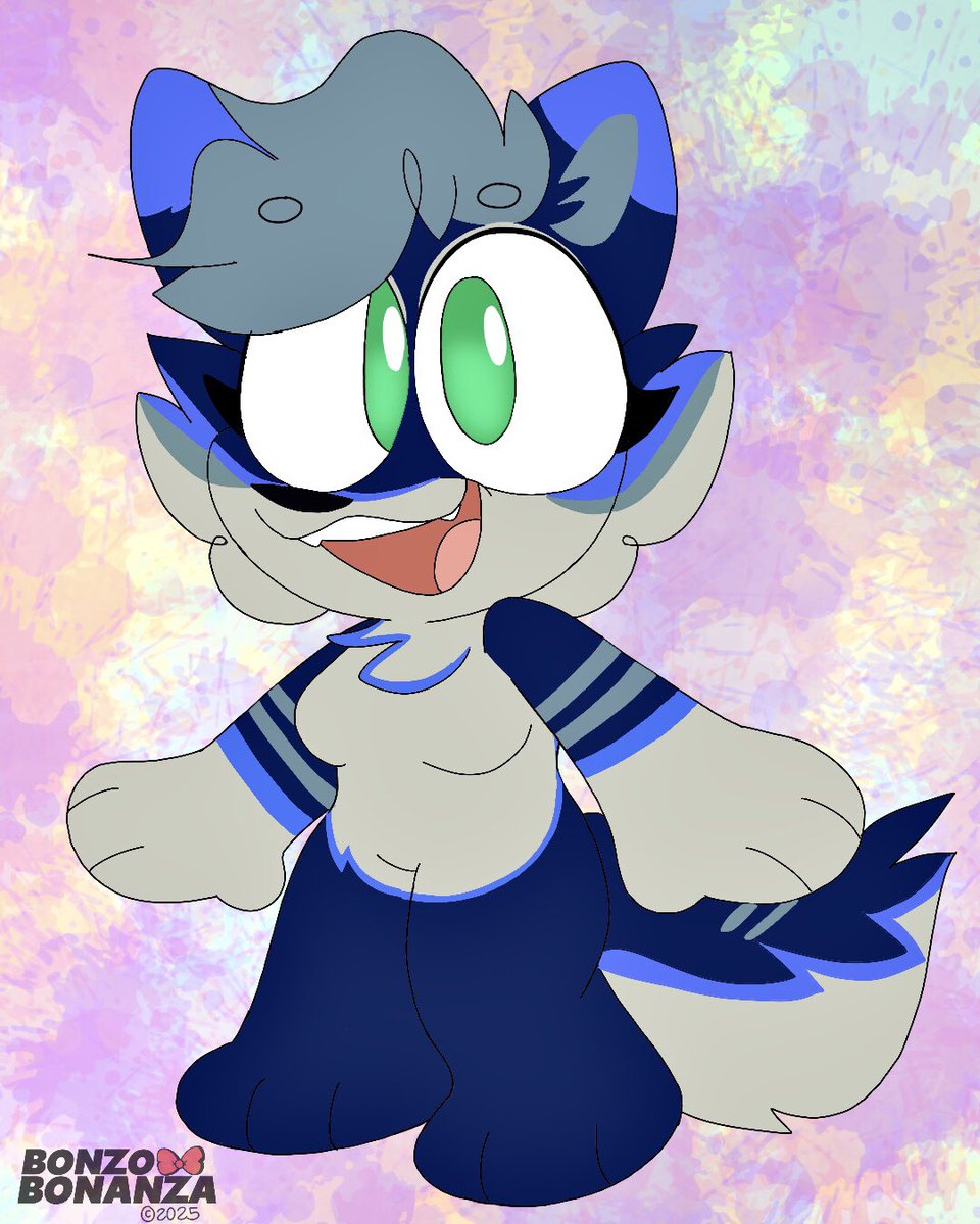 BonzoBonanza's tweet image. A gift art for @KiecoTheFox! ⭐️✨