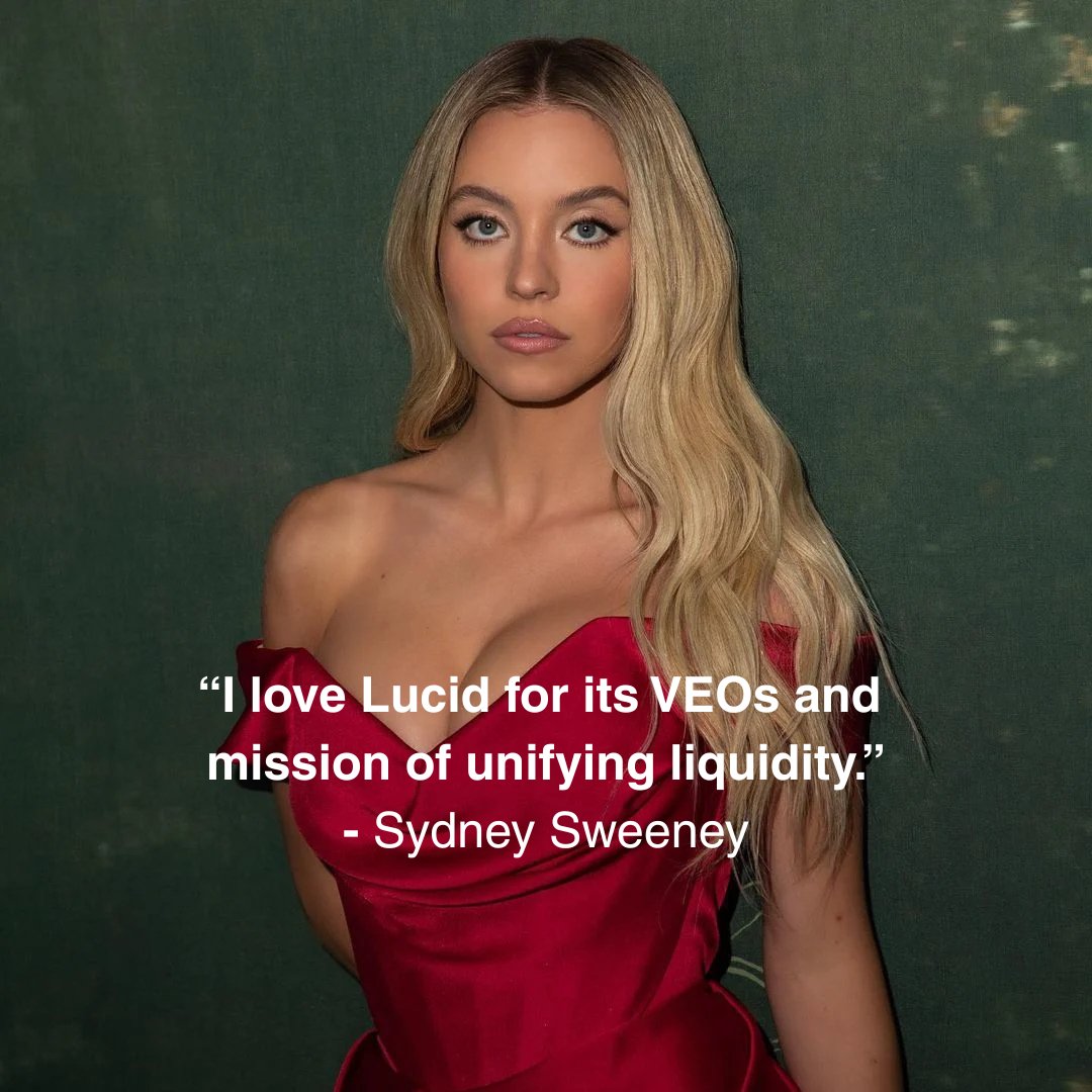 LucidLabsFi's tweet image. Excited to announce Sydney Sweeny as our newest CMO with a 400k base salary and 1% allocation.