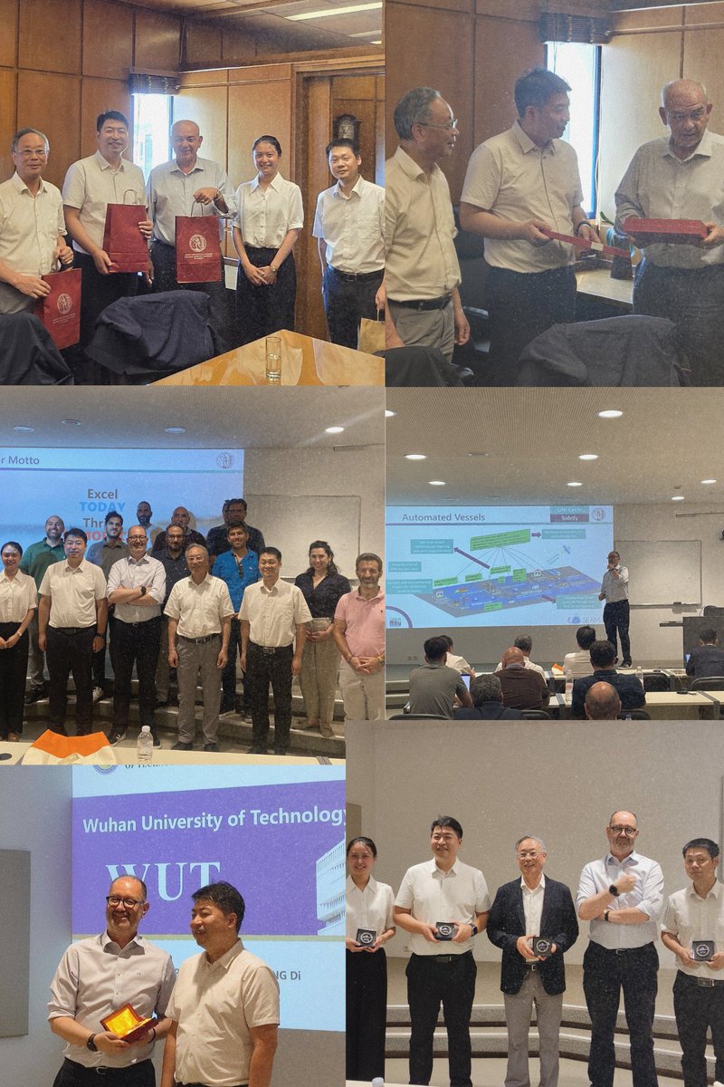 Maritime Risk Group (MRG) (@mrg_ntua) on Twitter photo On July 21, we had the pleasure of hosting a distinguished delegation of professors from Wuhan University of Technology at <a href="/ntua/">National Technical University of Athens</a> and the School of Naval Architecture and Marine Engineering.
We look forward to future collaboration in maritime education, research and innovation!👨🏫 On July 21, we had the pleasure of hosting a distinguished delegation of professors from Wuhan University of Technology at <a href="/ntua/">National Technical University of Athens</a> and the School of Naval Architecture and Marine Engineering.
We look forward to future collaboration in maritime education, research and innovation!👨🏫
