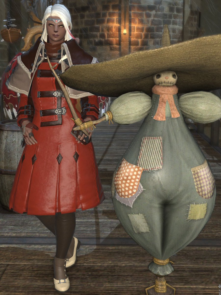 han_tome's tweet image. かかしかわいいな。
#FF14