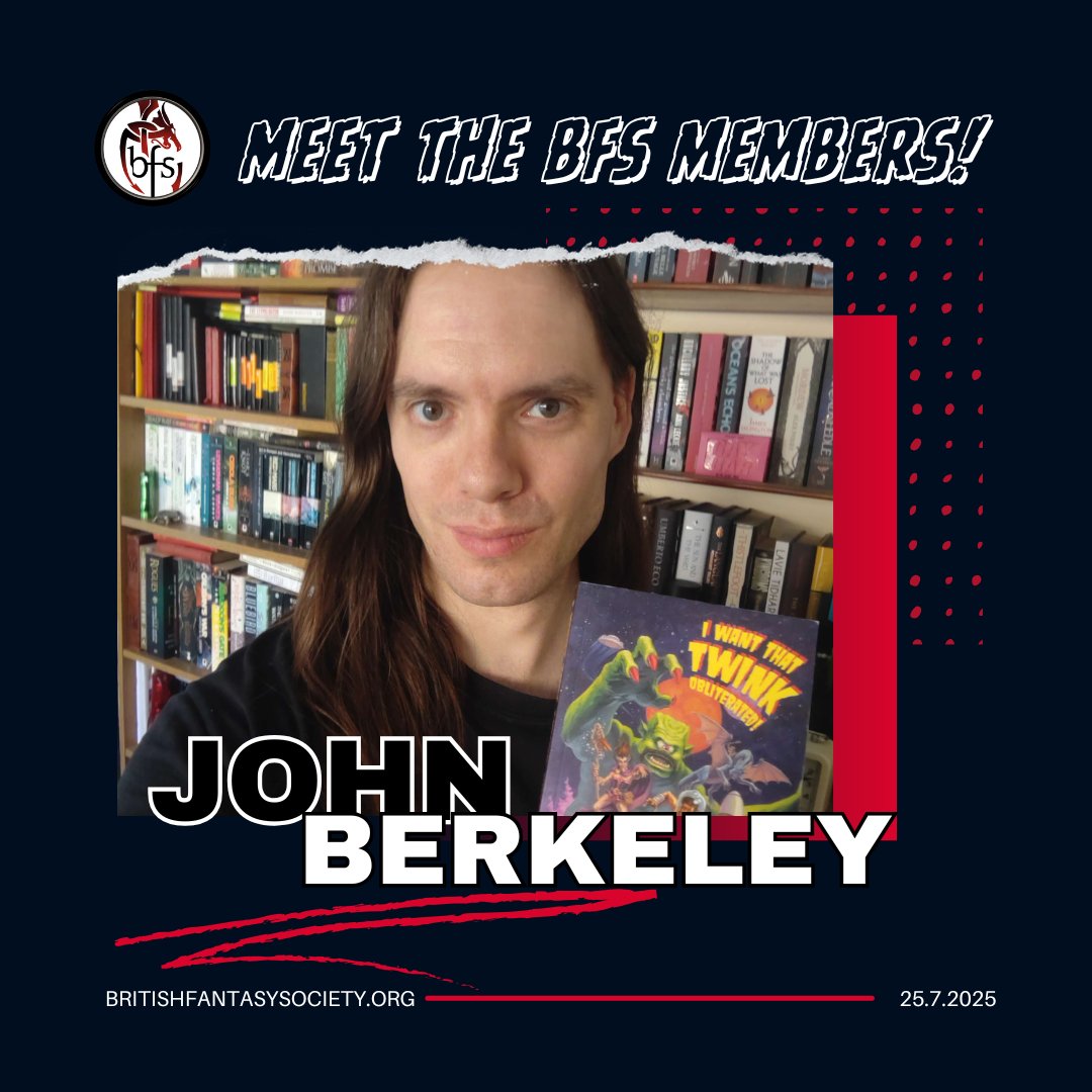 BritFantasySoc's tweet image. Every Friday, we meet a member of the BFS and peer deep into their soul (or, at least, a form they filled out). Join us as we chat with John Berkeley about asking important and necessary questions through SFF.
britishfantasysociety.org/meet-john-berk…