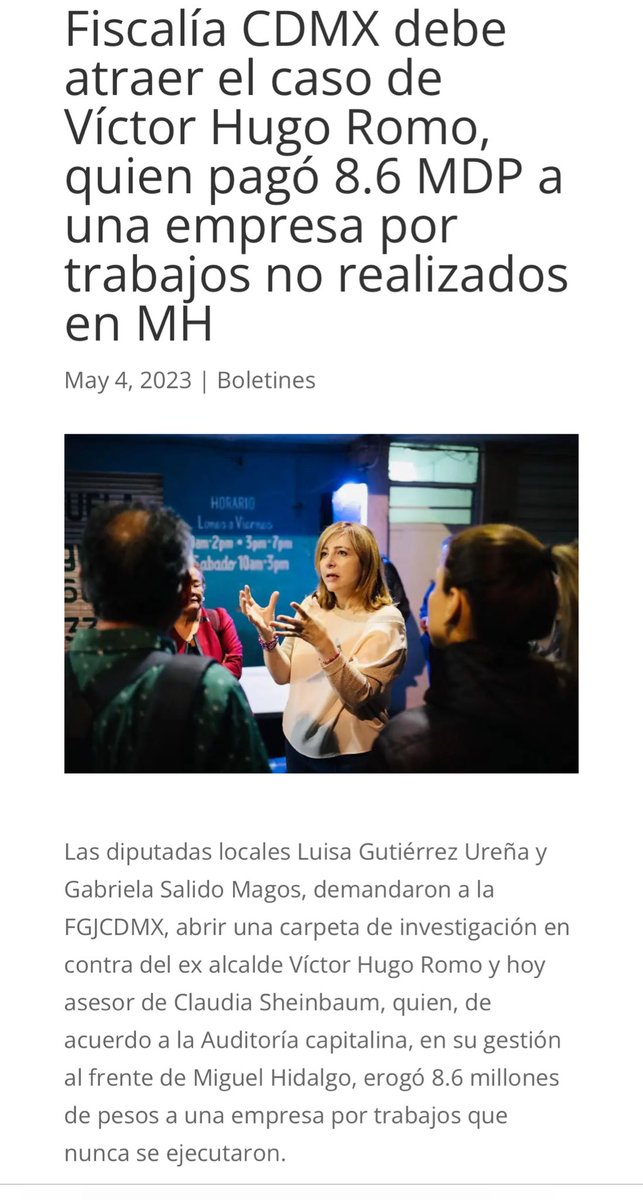 <a href="/vromog/">Victor Romo</a> <a href="/HugoTorresCDMX/">Hugo Torres Zumaya</a> <a href="/ContraloriaCDMX/">Secretaría de la Contraloría General CDMX</a> <a href="/AlessandraRdlv/">Alessandra Rojo de la Vega</a> ¿Con qué cara, corrupto de mierda?
