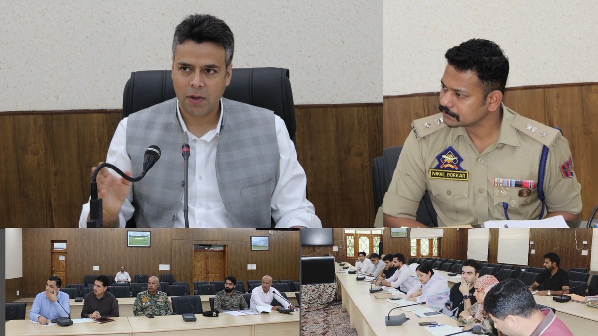 Deputy Commissioner Budgam (@dc_budgam) on Twitter photo DC #Budgam Dr. Bilal Mohi-ud-Din Bhat (IAS) chaired DLSCC meeting to review SRO-43 cases.
Stressed timely disposal, transparency & coordination to ensure early benefits to deserving NOKs.
<a href="/diprjk/">Information & PR, J&K</a> <a href="/DrBilalbhatIAS/">Dr Bilal M Bhat IAS</a> DC #Budgam Dr. Bilal Mohi-ud-Din Bhat (IAS) chaired DLSCC meeting to review SRO-43 cases.
Stressed timely disposal, transparency & coordination to ensure early benefits to deserving NOKs.
<a href="/diprjk/">Information & PR, J&K</a> <a href="/DrBilalbhatIAS/">Dr Bilal M Bhat IAS</a>