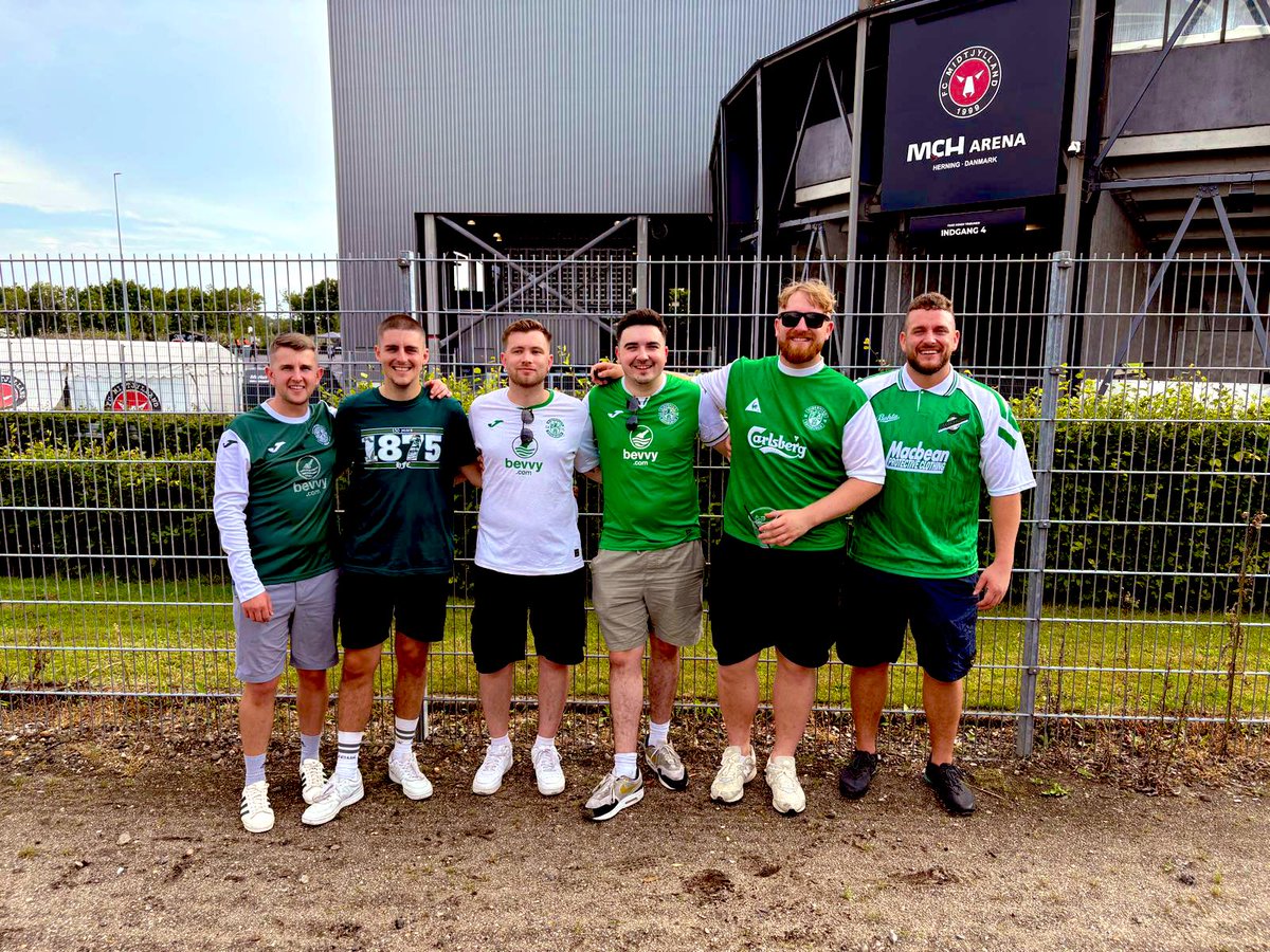 TheLeishy's tweet image. Hibs in Denmark.

It was a vibe 🇩🇰