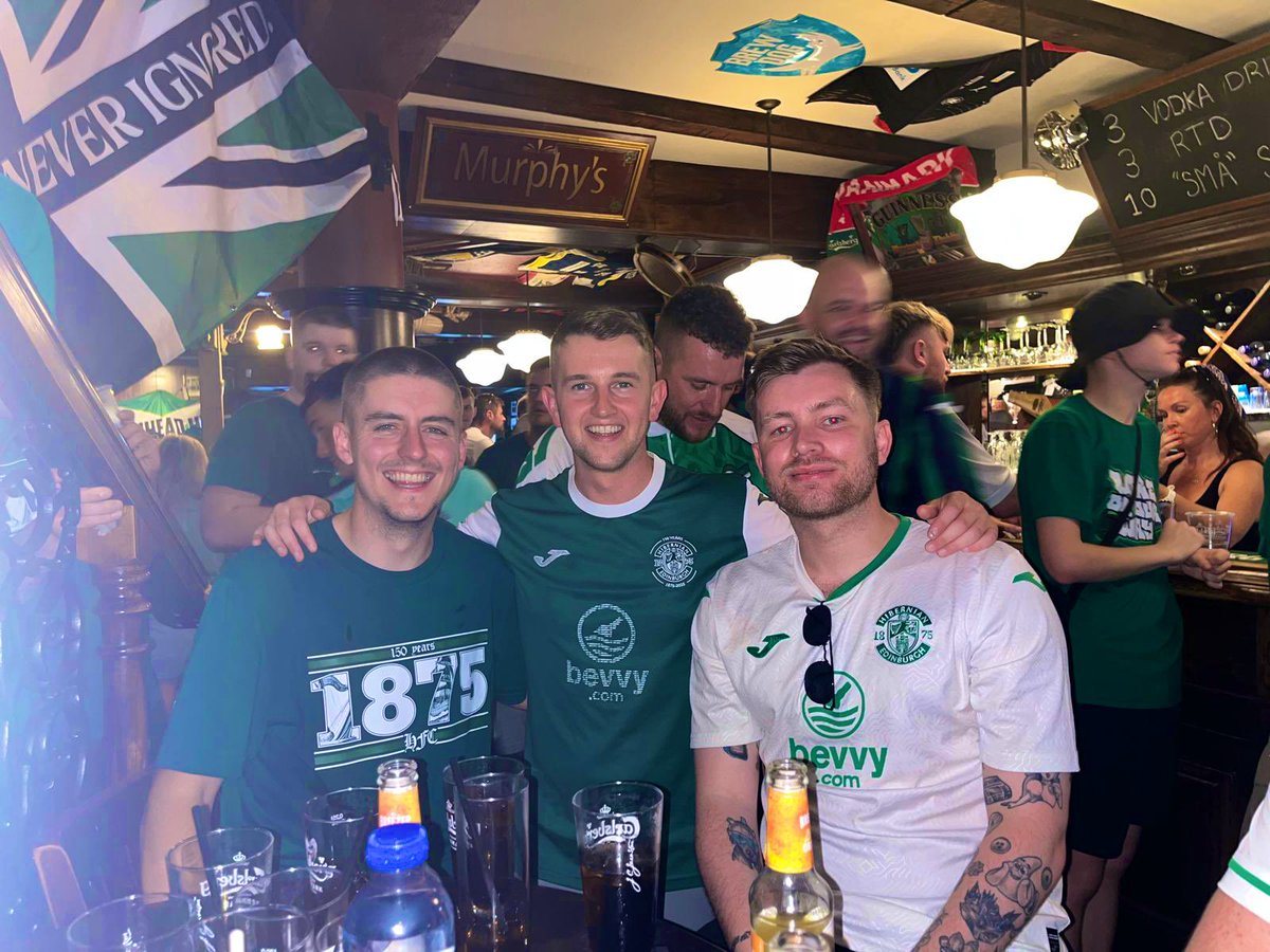 TheLeishy's tweet image. Hibs in Denmark.

It was a vibe 🇩🇰
