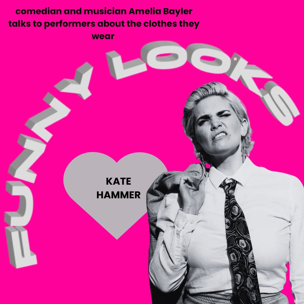 Amelia Bayler (@ameliabayler) on Twitter photo This weekβs episode of Funny Looks is out now ft style icon <a href="/KatetheHammer/">Kate Hammer</a> !!!!
Kate talked about buying cowboy boots from Dollywood, finding the most iconic retro suit in a thrift store and MORE!
Listen here: open.spotify.com/episode/2Jt7U1β¦ This weekβs episode of Funny Looks is out now ft style icon <a href="/KatetheHammer/">Kate Hammer</a> !!!!
Kate talked about buying cowboy boots from Dollywood, finding the most iconic retro suit in a thrift store and MORE!
Listen here: open.spotify.com/episode/2Jt7U1β¦