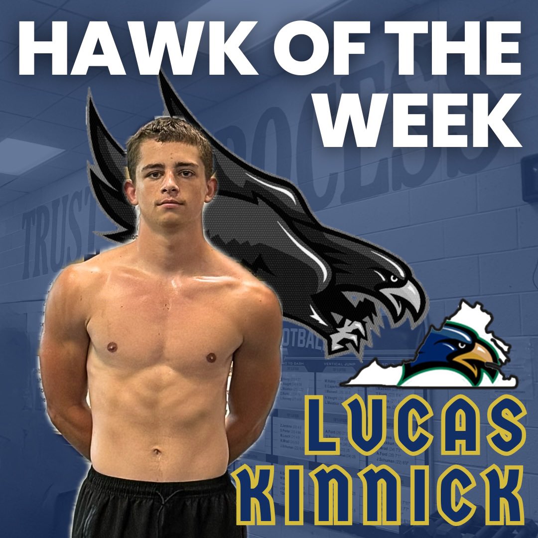 SHSHawksFootbal's tweet image. Congratulations to our Final Hawk of the Week!
“Lucas is new to football but not to hard work and athletics. Lucas is also a basketball and baseball player. Lucas has stood out defensively this summer at outside linebacker. We are excited to see what he can do in pads! Go Lucas!”