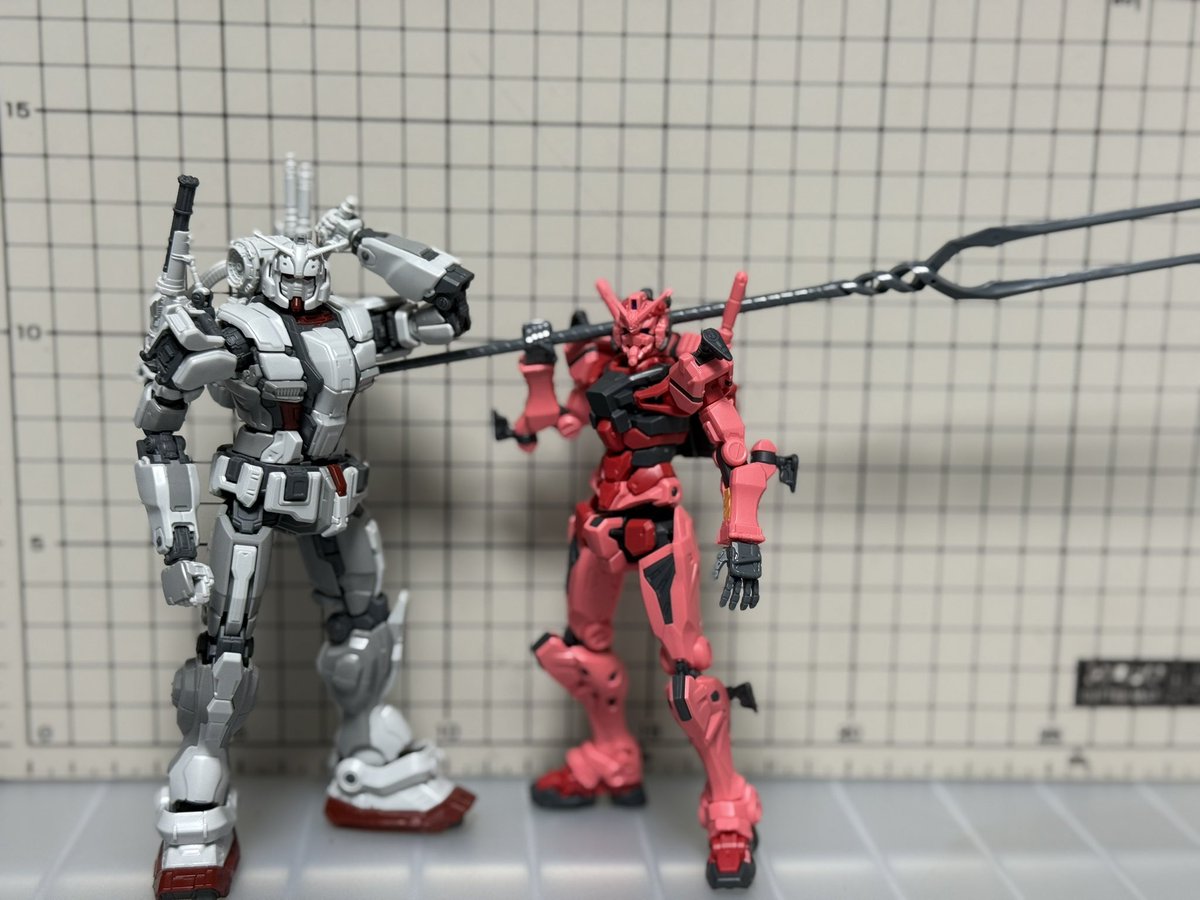KGJoeHobby's tweet photo. #赤いガンダム
#白い悪魔 https://t.co/e3MFixGjS2