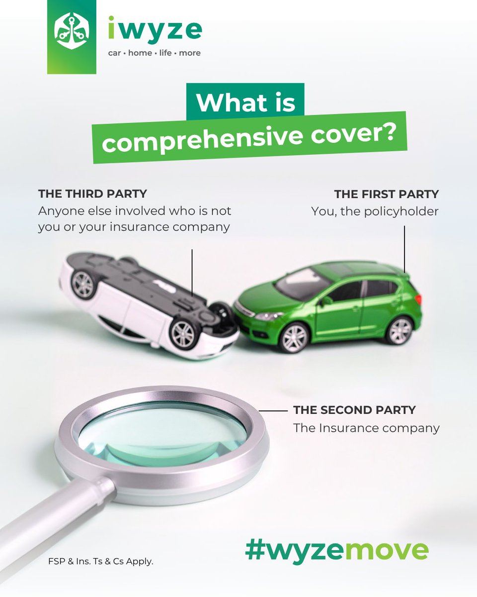 Are you not sure what comprehensive car insurance actually covers? Let’s clear that up! Check out our blog for the full scoop: iwyze.co/46Ri34r
