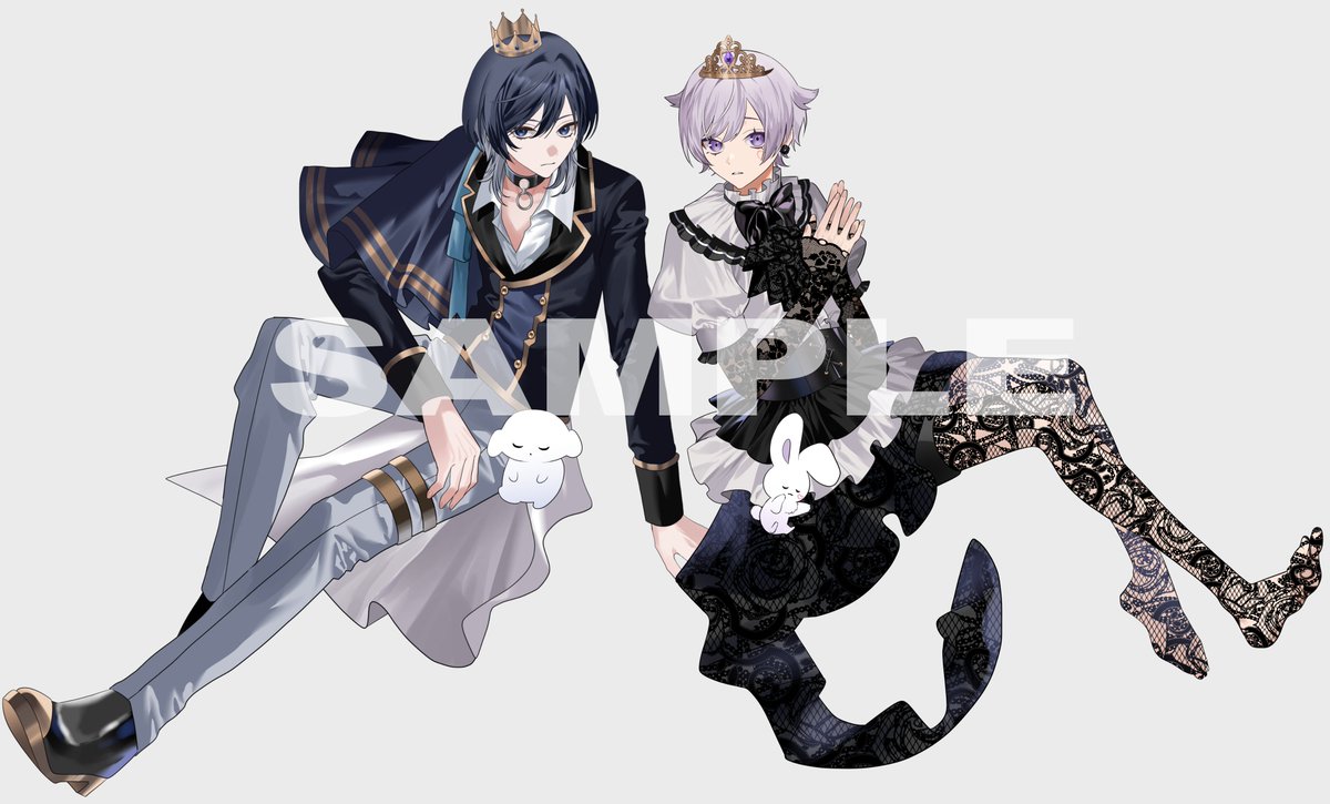 初兎さん＆青木葉さんによるカバー楽曲動画『ワールドイズマイン Band Arrange ver.』のイラストを担当させて頂きました。
何卒宜しくお願い致します！