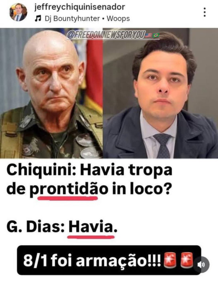 Foi armação