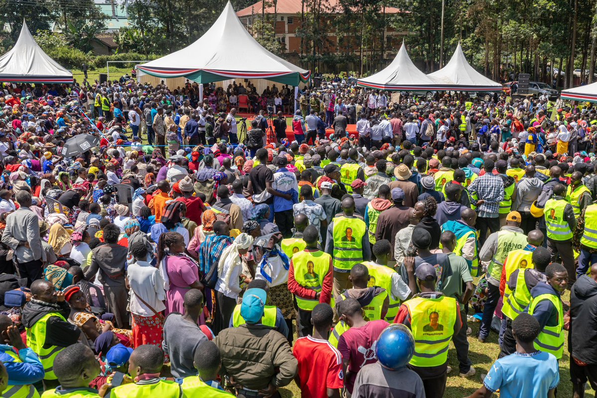 HonWetangula's tweet image. During the Women Empowerment Forum at Nyamache Grounds in Kisii County that was organized by County Women MP Hon. Dorice Donya, I urged Kenyans in the diaspora - particularly in the U.S. - to disregard misleading advice from unpatriotic voices discouraging investment back home.…