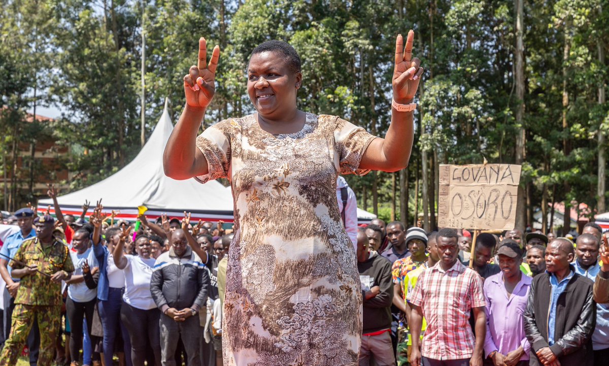 HonWetangula's tweet image. During the Women Empowerment Forum at Nyamache Grounds in Kisii County that was organized by County Women MP Hon. Dorice Donya, I urged Kenyans in the diaspora - particularly in the U.S. - to disregard misleading advice from unpatriotic voices discouraging investment back home.…