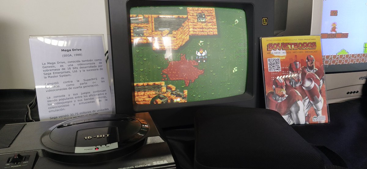 makeclassicgame's tweet image. Probando sobietborgs en la Euskal encounter. Me ha encantado aunque los pollos mutantes me persiguen. @RetroSumus