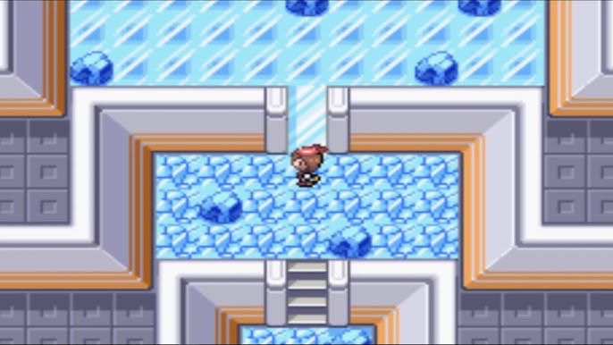 Chazingdra's tweet image. Pikachu’s Power Line in Pokémon Friends gives Gen 3 Sootopolis Gym ice puzzle and I’m SO here for it