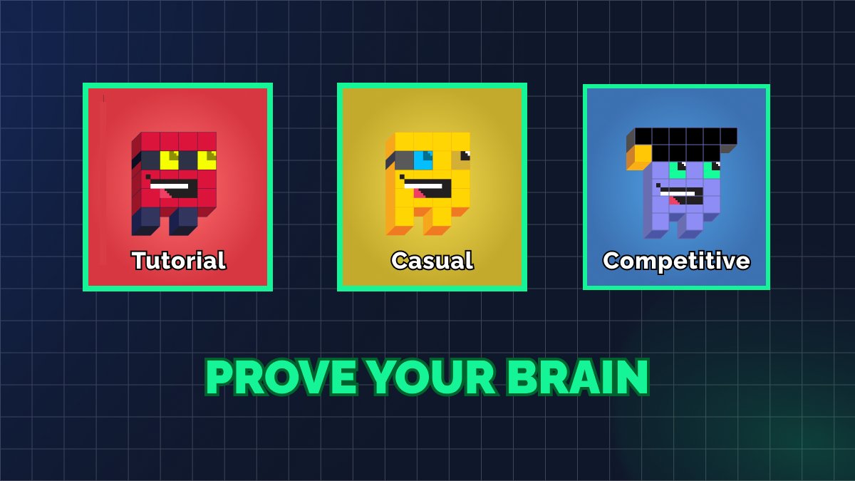 playhuego's tweet image. ๐ฎ PLAY YOUR WAY:
๐ Tutorial Mode: Master the game vs AI (off-chain)
โก Casual Online: Practice vs humans (on-chain)
๐ Competitive: Add ETH wagers for ELO + leaderboard climbs (on-chain)
One game, three experiences.
Start free, compete when ready. ๐ฏ
What's your style? ๐