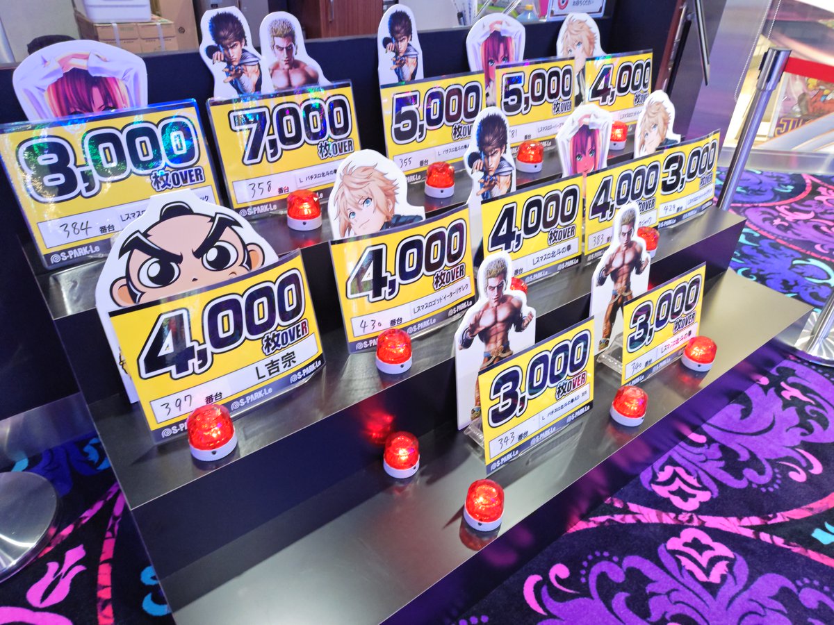 sparkle_h_s's tweet image. こんばんは～！！
『KIYO』です🐧

今夜も #スパークル本店 でお楽しみ
頂けていますでしょうか！?

今日は、『ジャグラーグッツ』が入荷されて
います(*&apos;▽&apos;)

夜からのお時間と言えば・・・
やはり『Aタイプ』！！

府中駅前最大級設置のジャグラーシリーズ
も是非お楽しみ下さい(&amp;gt;_&amp;lt;)
#景品入荷