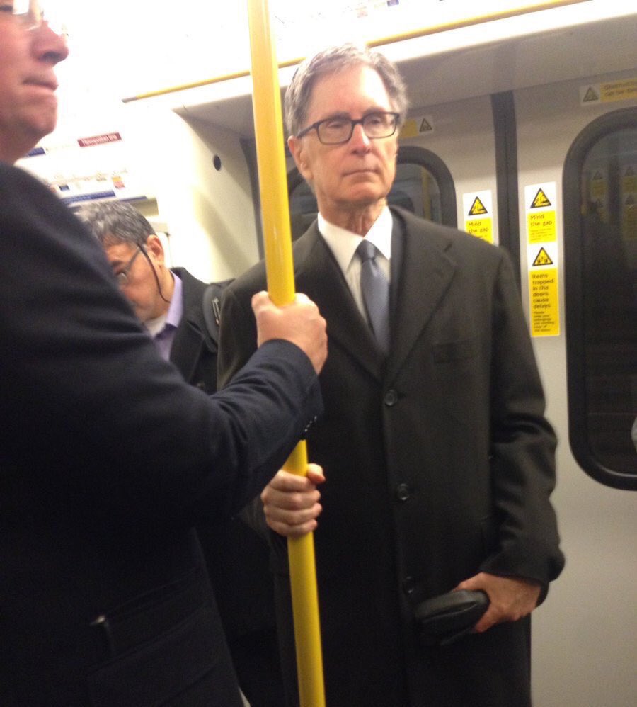piesportsbooze's tweet image. John Henry commuting to his 9-5 job after Michael Edwards bankrupted him from this transfer window 😂