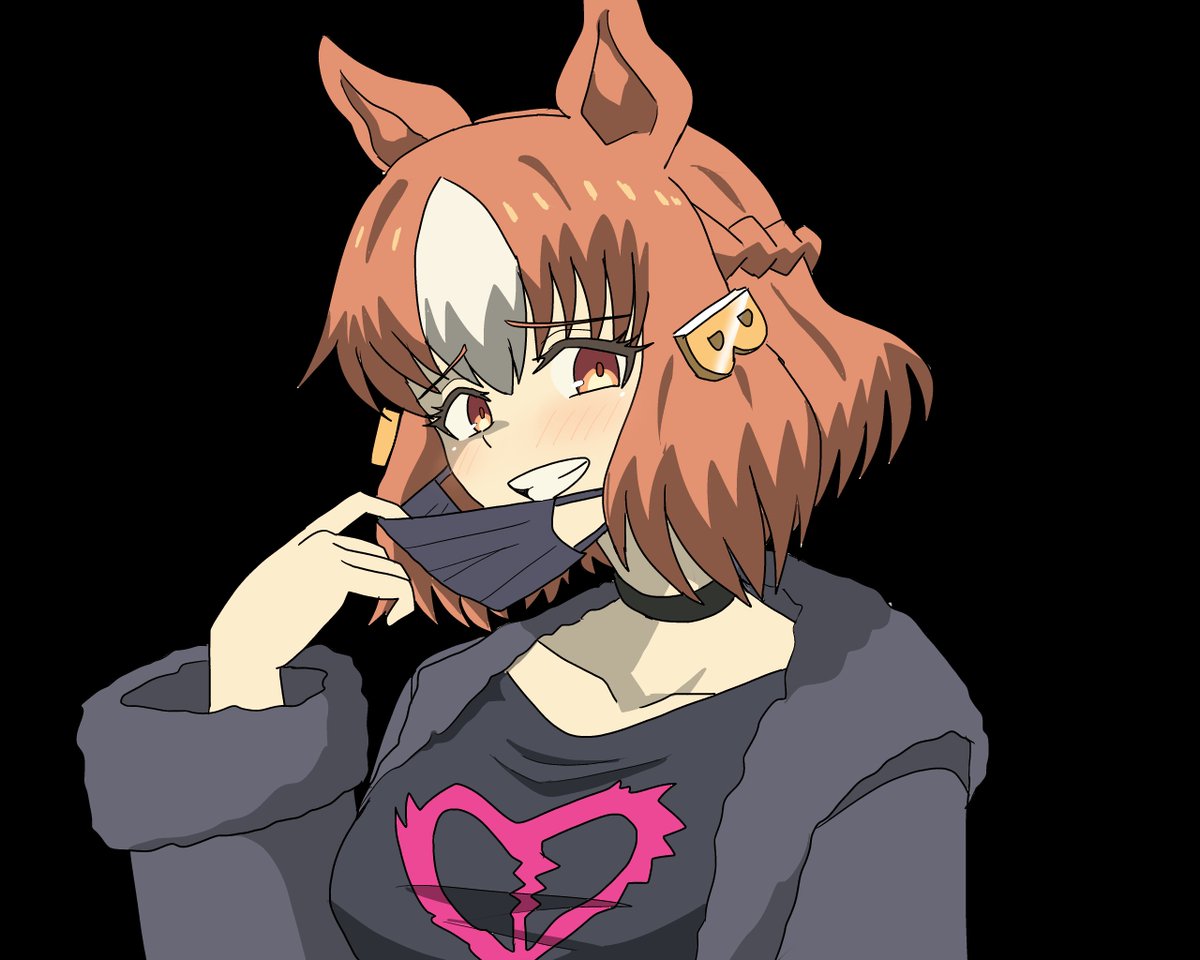 最近流行りの治安の悪いベルノを描いてみました。
#イラスト #ウマ娘 #ベルノライト