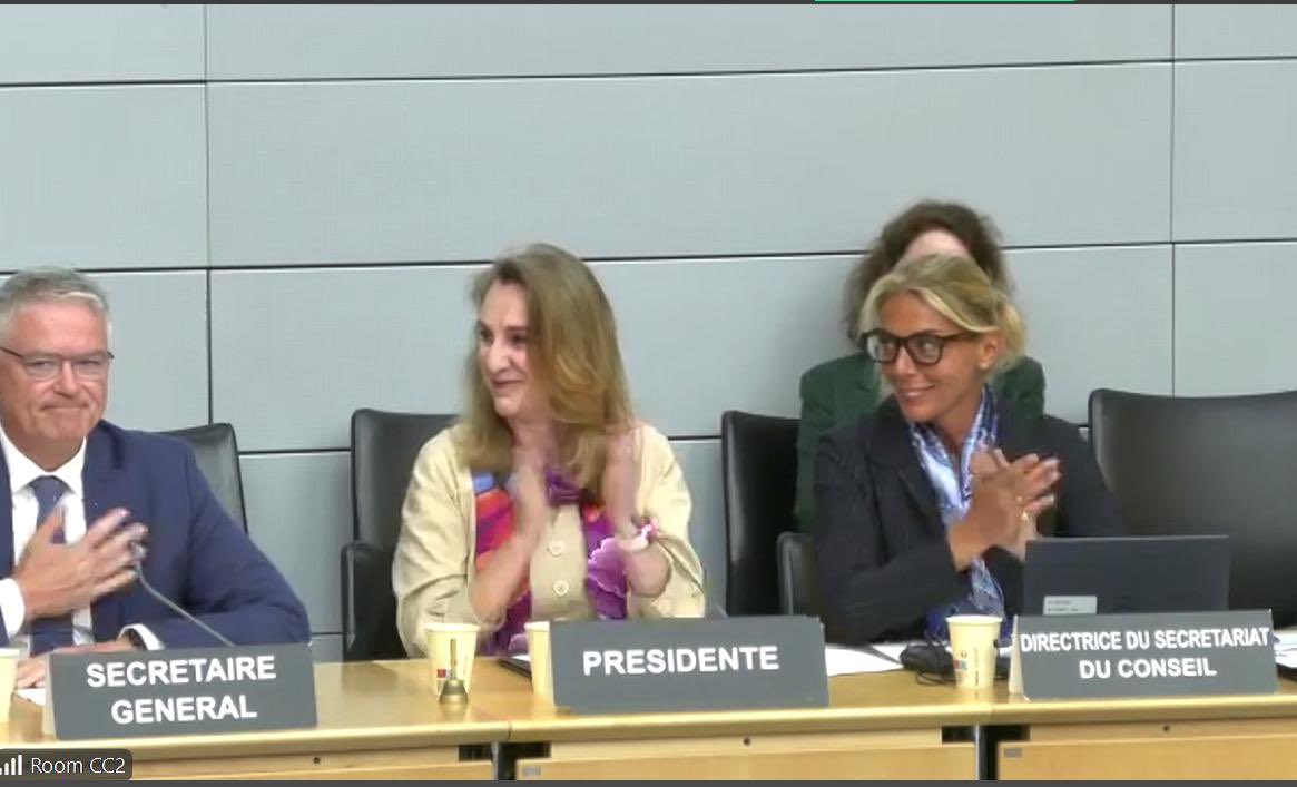 sybelg's tweet image. Honored to Chair, as Dean, the Council @OECD consequential decision to renew Secretary-General @MathiasCormann mandate. This decision reflects the strong and broad-based confidence that Members place in his leadership.

oe.cd/68x
@SRE_mx 
@Hacienda_Mexico
@SE_mx