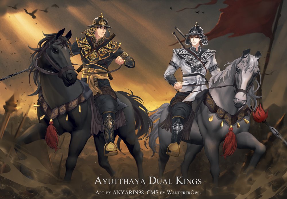 WandererOwl's tweet image. 🗡️🐓 Giveaway Ayutthaya Dual Kings 🐓🗡️

กอว.โปสเตอร์อำดง&amp;amp;อาวขง  คู่หูพี่น้องสุดหล่อ 😍
มีค่าส่งนะ 
ขนาด A4 =50 ชุด มีจั๋วปัง ค่าส่ง 50 
ขนาด A3 =20 ชุด ใส่กระบอก ค่าส่ง 70 

forms.gle/85Cjgd3gmpVzFq…

คอมมิชจาก@ANYARIN98 😘
 #อโยธยาเอยาวดี #ตลาดนัดไก่ชน