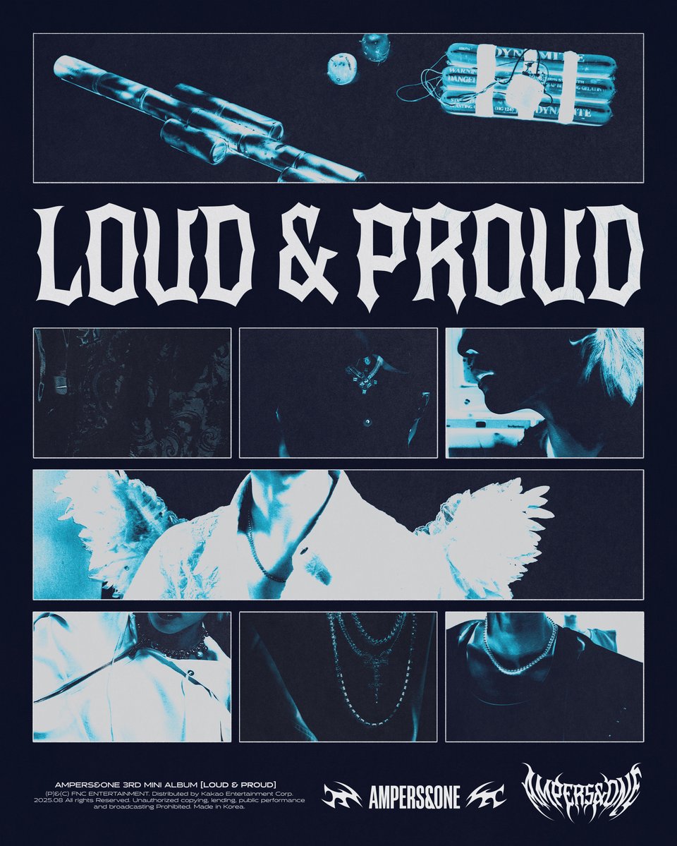 _AMPERSANDONE_'s tweet image. 앰퍼샌드원 (AMPERS&amp;amp;ONE)
3rd Mini Album [LOUD &amp;amp; PROUD]

𝗖𝗼𝗺𝗶𝗻𝗴 𝗦𝗼𝗼𝗻

ALBUM RELEASE 🪽 2025.08.12 6PM (KST)

#앰퍼샌드원 #AMPERSANDONE #LOUDANDPROUD #라우드앤프라우드
