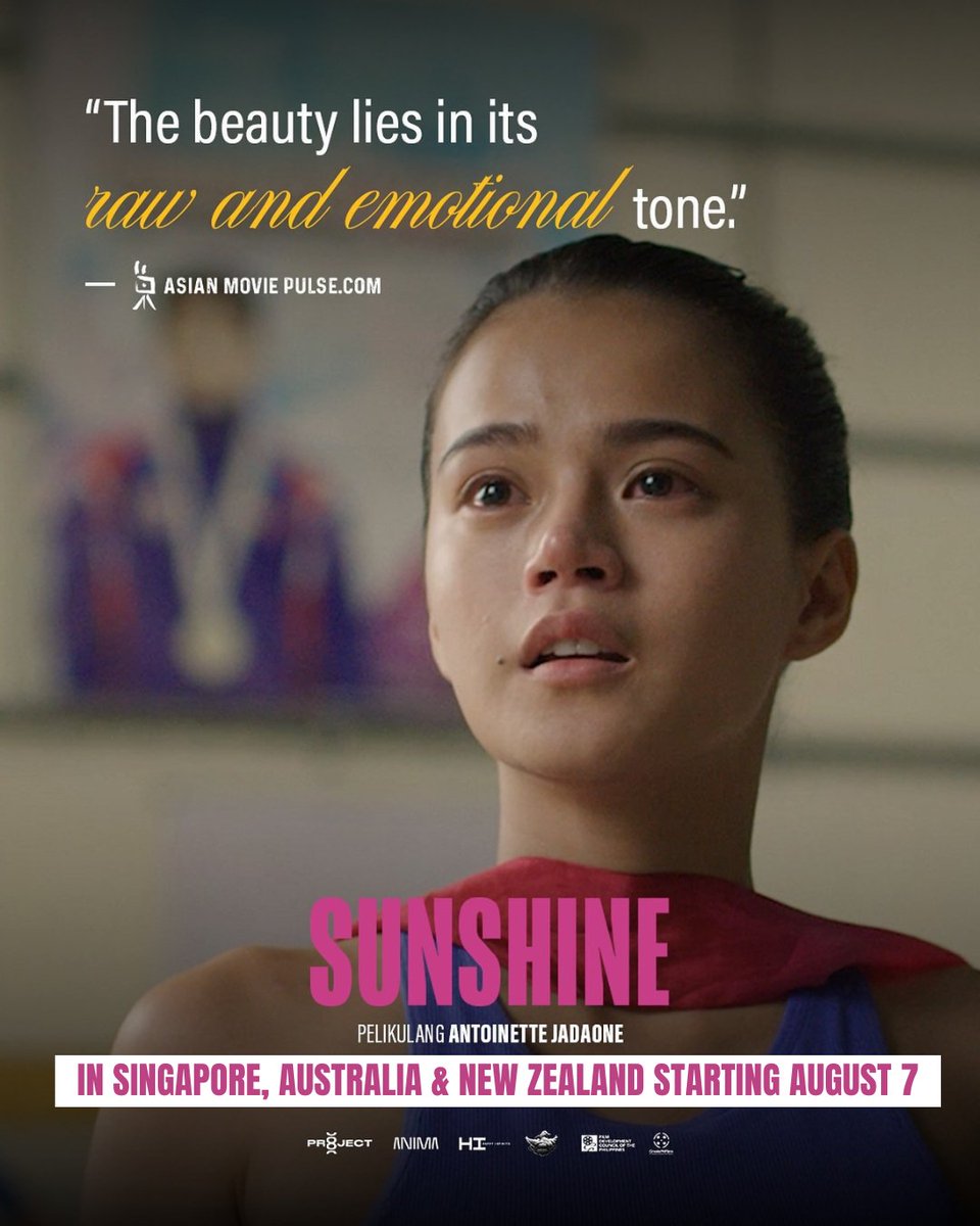 🎬 Sunshine starring Maris Racal is making waves for its raw and emotional storytelling.

Catch Sunshine in cinemas starting August 7 in Singapore, Australia, and New Zealand!

🎟 Full list of cinemas: mytfc.com/theaters/sunsh…

#SunshineMovie #MarisRacal
