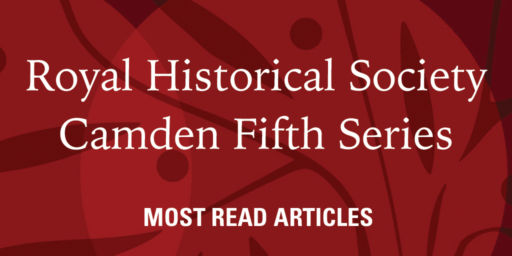 cambUP_History's tweet image. Check out the most-read articles from RHS-Camden 5th here ☑️ cup.org/4f2aSbM
#twitterstorians