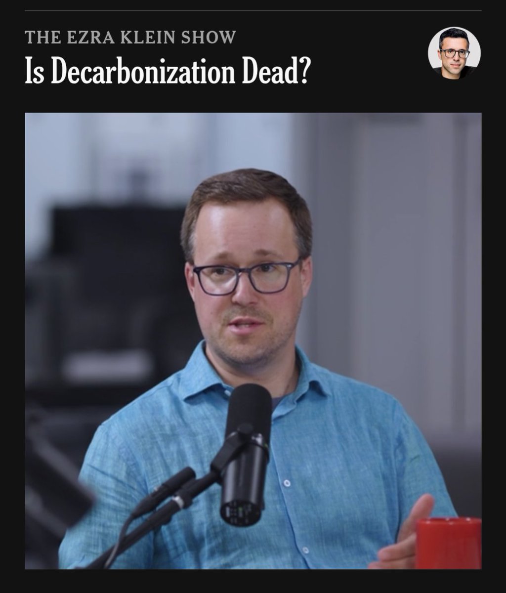 Jesse D. Jenkins (@jessejenkins) on Twitter photo Is decarbonization dead? <a href="/JaneAFlegal/">Jane Flegal</a> & I join <a href="/ezraklein/">Ezra Klein</a> to talk through how Trump just shredded America's most ambitious climate policy, what survived, and where we go from here. Listen <a href="/nytimes/">The New York Times</a> or wherever you get your podcasts. š link below. Is decarbonization dead? <a href="/JaneAFlegal/">Jane Flegal</a> & I join <a href="/ezraklein/">Ezra Klein</a> to talk through how Trump just shredded America's most ambitious climate policy, what survived, and where we go from here. Listen <a href="/nytimes/">The New York Times</a> or wherever you get your podcasts. š link below.