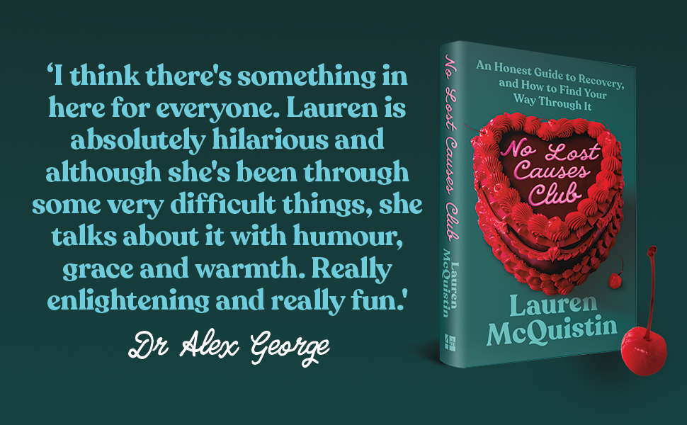 4thEstateBooks's tweet image. We are delighted to share more incredible praise for NO LOST CAUSES CLUB by Lauren McQuistin.
🍰'Enlightening and really fun' Dr Alex George