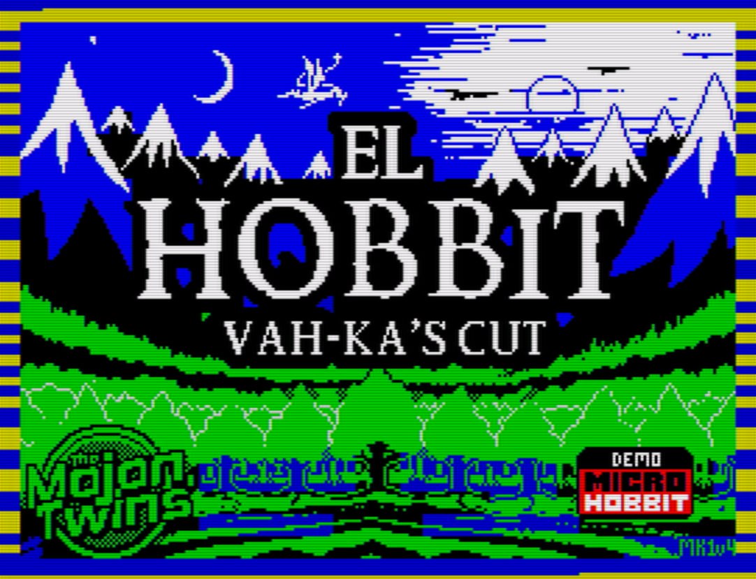 mojon_twins's tweet image. Ojalá salga comentado en el MicroHobbit #nomosthegame #spectrum #amstrad #retrodev