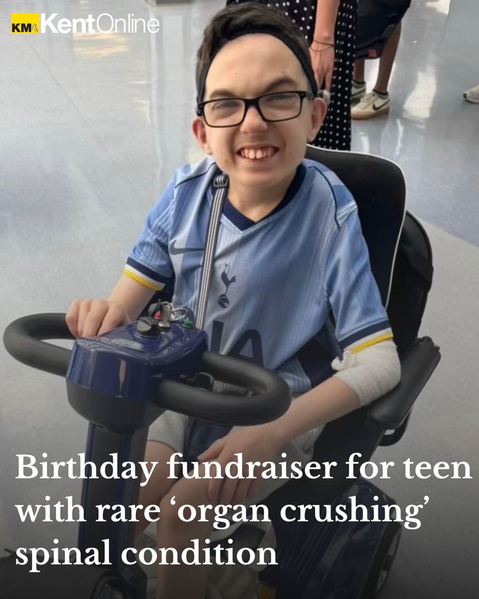 Harley was diagnosed with a rare skeletal disorder affecting bone development when he was just five years old
Read more here: kentonline.co.uk/bexley-and-bro…