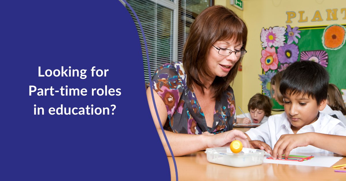 Do you love working with children and looking for part-time work? Let’s help with a few ideas! Schools around the county are looking to fill roles across several departments: ow.ly/ht7N50Wswqc 
 
#PartTimeJob #SchoolCareers #TeachBucks