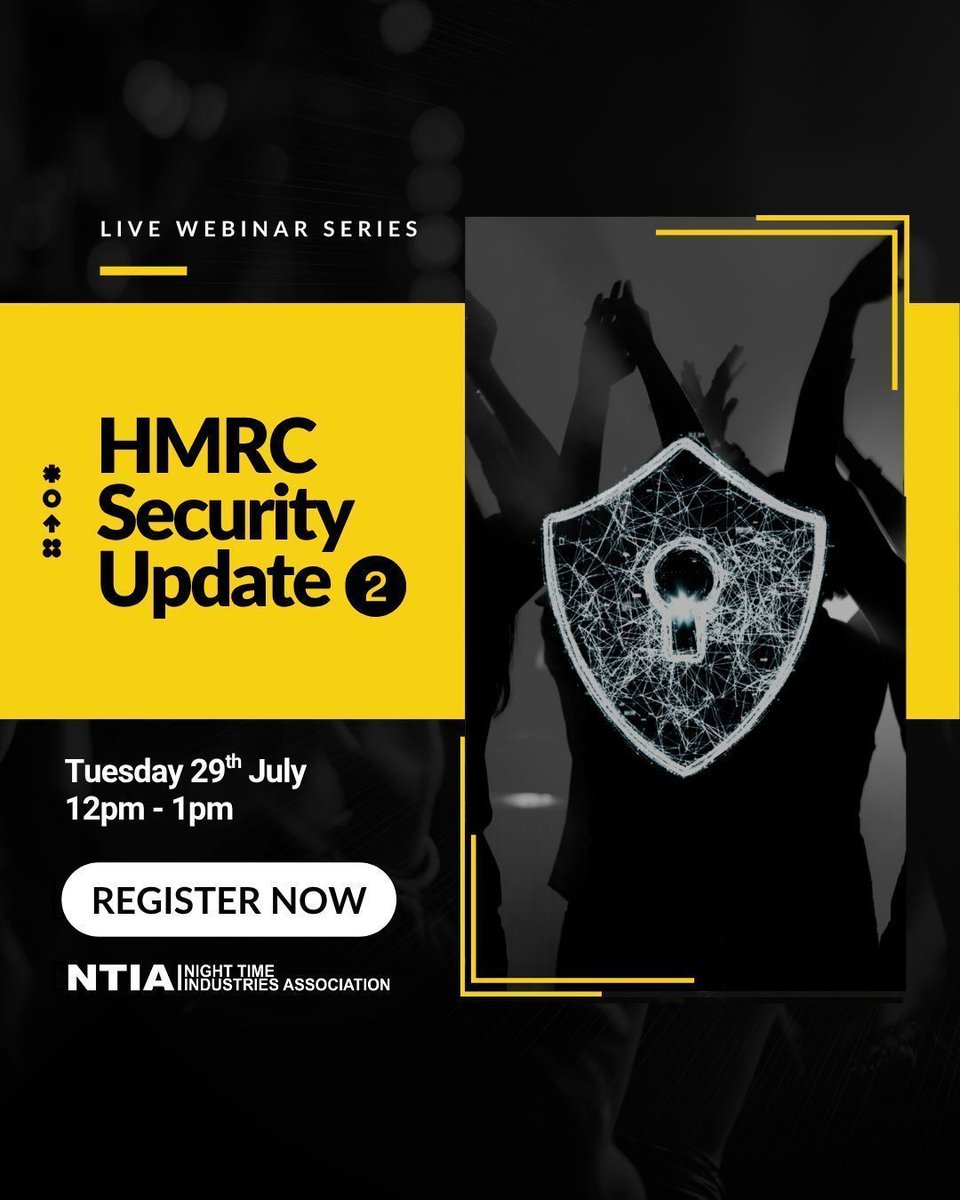 REGISTER TODAY! LIMITED SPACES REMAINING FOR NEXT WEEKS WEBINAR!

HMRC Security Update #2 – Webinar Invitation

Following strong interest in our first session, we’re back with another exclusive webinar for the Private Security Sector and end users in hospitality &amp; the night-time