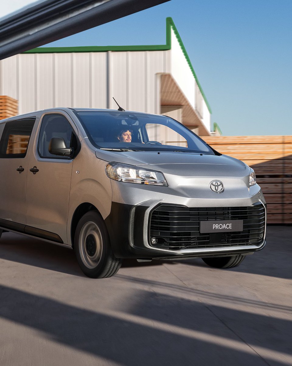 ¡Desde cualquier ángulo, a la #Proace se le notan las ganas de ayudarte a impulsar tu negocio!

Sea cual sea la tarea, hay una #ToyotaProace para ti.

Descúbrelas en bit.ly/3Uhm8aB