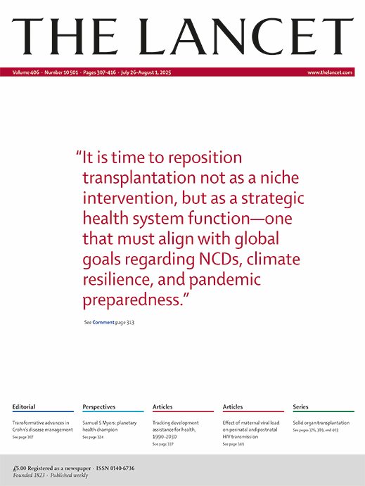 The Lancet (@thelancet) on Twitter photo Organ transplantation saves lives.
Yet, according to WHO, only 10% of the global need for transplants is being met.
In our latest issue, a Comment introduces the <a href="/ESOTtransplant/">ESOTtransplant</a>–Lancet Commission on Transplantation.
➡️ hubs.li/Q03yStP20 Organ transplantation saves lives.
Yet, according to WHO, only 10% of the global need for transplants is being met.
In our latest issue, a Comment introduces the <a href="/ESOTtransplant/">ESOTtransplant</a>–Lancet Commission on Transplantation.
➡️ hubs.li/Q03yStP20