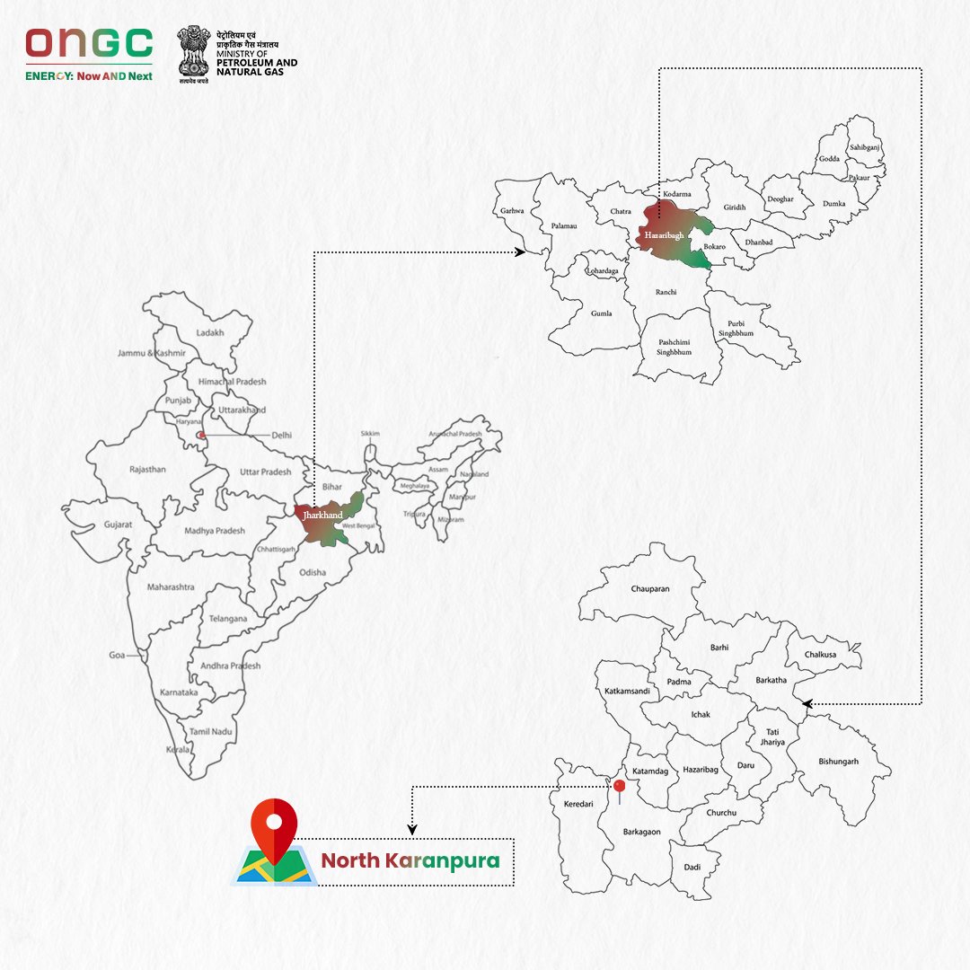 ONGC_'s tweet image. Gas Sale Notice for #ONGC CBM Asset – #Jharkhand
ONGC has published a Notice Inviting Offer (NIO) on 25 July 2025 for the sale of 15,000 SCMD of ‘Cascade Ready’ CBM gas from its North Karanpura block, Jharkhand.
The gas is offered with marketing and pricing freedom under the…
