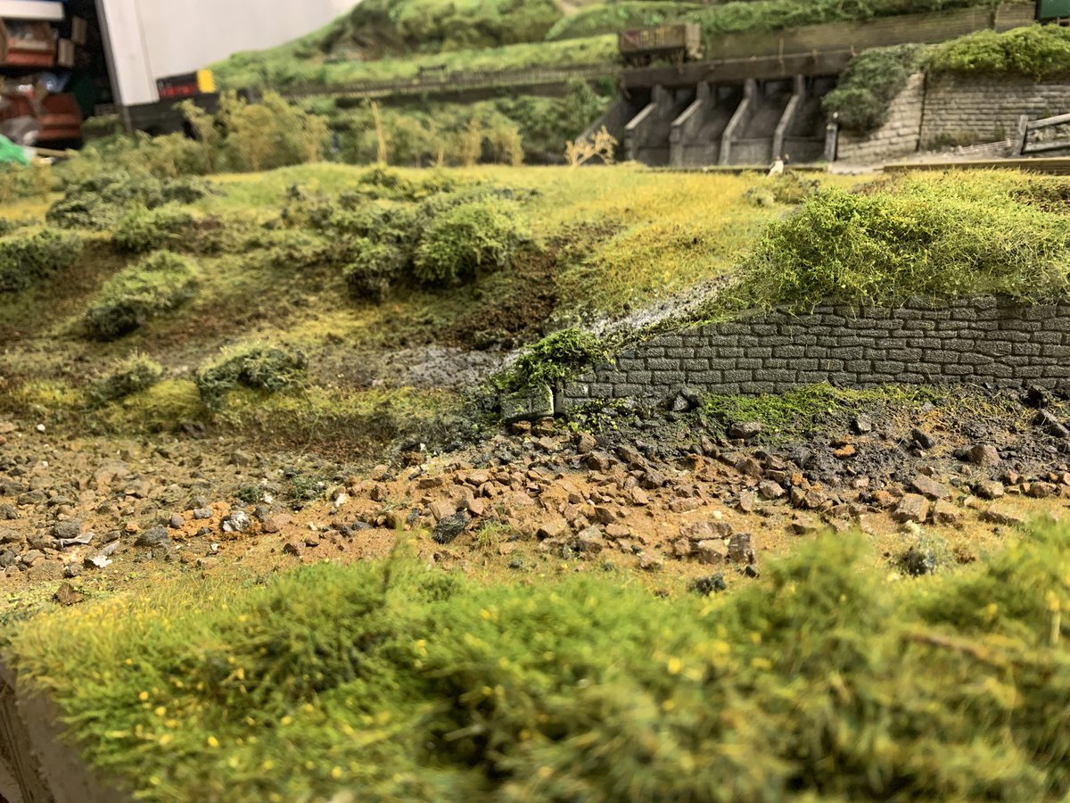 lnr_models's tweet image. Some of my railway landscape work. I really should see if I can get this out into daylight to photograph better…
