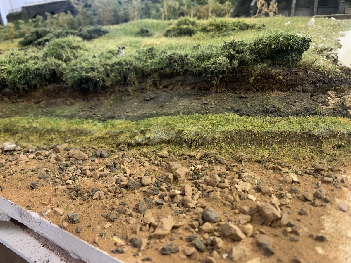 lnr_models's tweet image. Some of my railway landscape work. I really should see if I can get this out into daylight to photograph better…