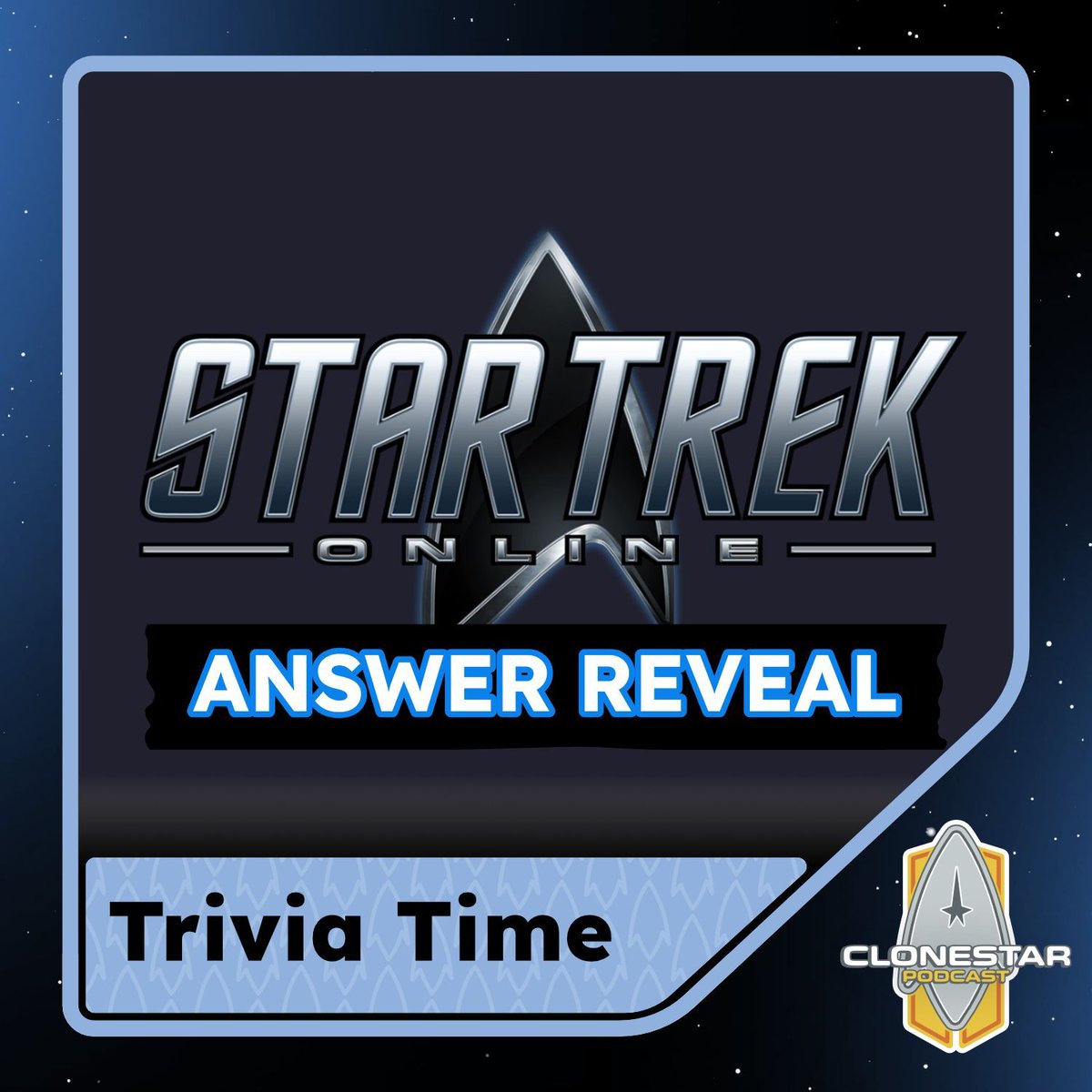 CloneStarPod's tweet image. 🖖TRIVIA TIME ANSWER REVEAL🖖
Q: When did #StarTrekOnline officially launch?
A) 2008
B) 2010
C) 2012
D) 2015
👉 A: 2010
STO went live on Feb 2, 2010
Don’t miss this week’s episode as we dig into the Timeless Legacy Bundle.
🎥 youtu.be/rOH9jkCPDOw?si…
#StarTrek