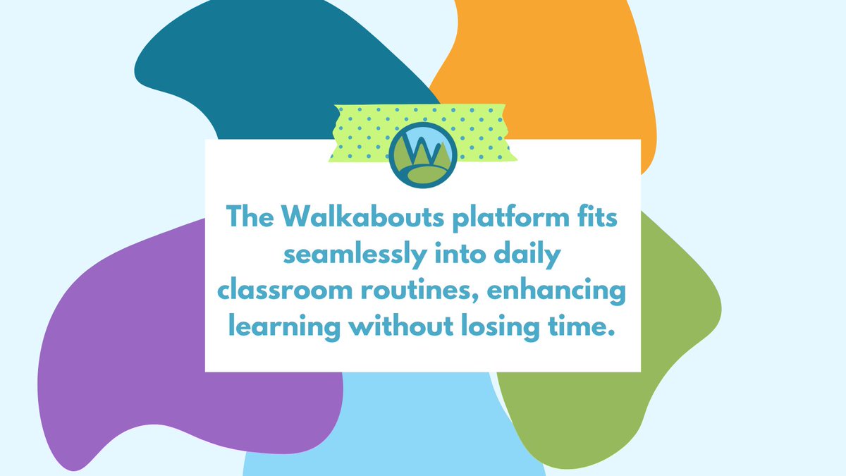 activedinc's tweet image. Easy to use. Easy to love.
The Walkabouts platform fits right into your daily routine—boosting learning without skipping a beat.

#TeacherWin #ActiveLearning #NoTimeLost #ClassroomRoutine