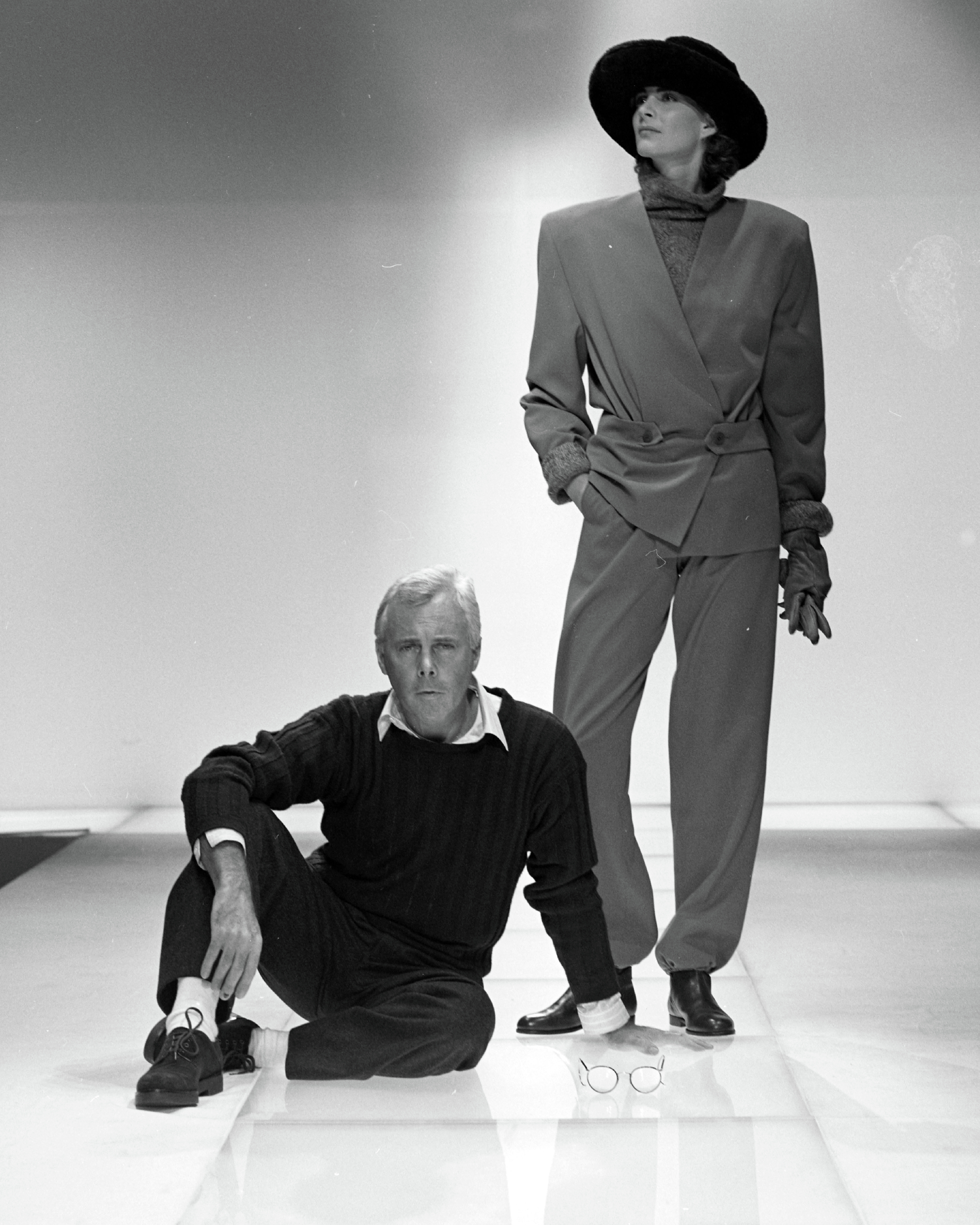 美品 【溢れ出る大人の余裕】GIORGIOARMANI ジョルジオアルマーニ ジョルジオ アルマーニ（GIORGIO ARMANI）2026春夏コレクション