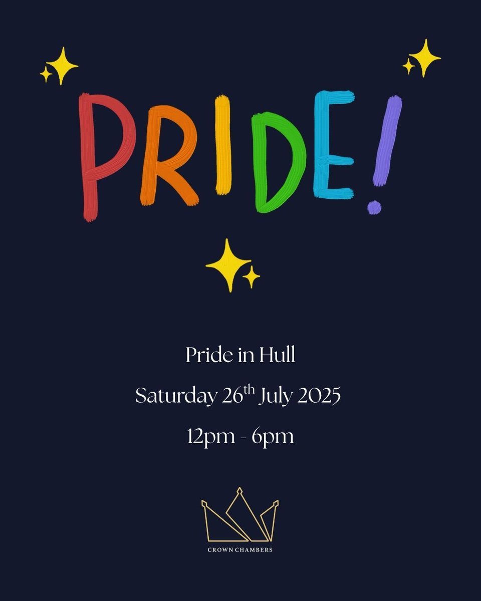 Pride in Hull returns on Saturday 26th July 2025, with the parade starting at 11am winding through the heart of Hull City Centre.

As one of the most anticipated events, Hull Pride not only showcases the LGBTQ+ community but also fosters a sense of unity among all attendees!