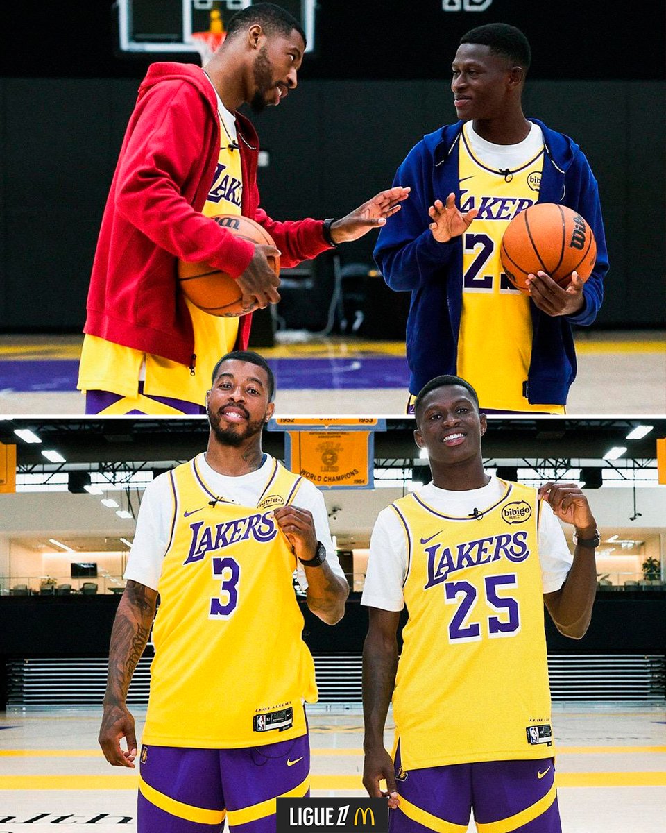 Ligue1_POR's tweet image. Nuno Mendes e Kimpembe de purple & gold?
Do Parque dos Príncipes para o Staples Center!
LeBron e Doncic, tomem atenção aos vossos lugares… 🏀⚡
📸: @PSG_inside