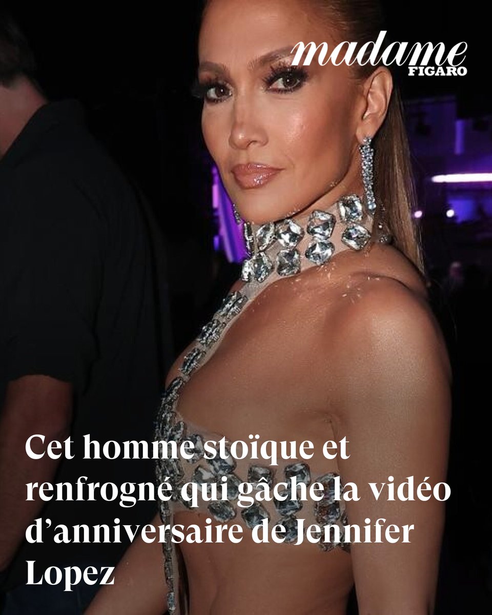Cet homme stoïque et renfrogné qui gâche la vidéo d’anniversaire de Jennifer Lopez
➡️ l.lefigaro.fr/2vN