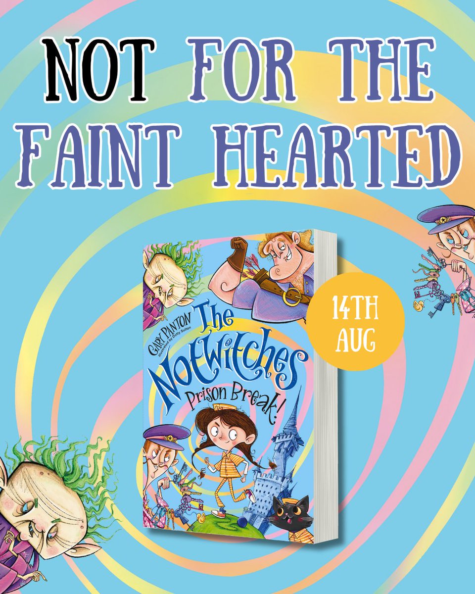 Melanda Notwitch is planning to break her parents out of the Dark and Horrible and Disgusting Prison for Witches.

But first, she and Mitch will have to find a way in. All they need is a spell that will get them arrested.

What could possibly go wrong?