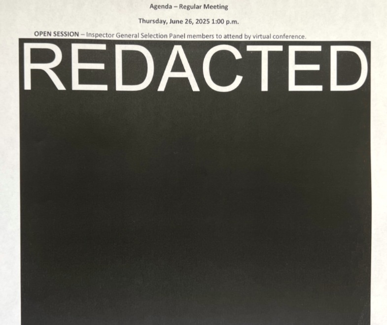 BaltimoreBrew's tweet image. .@BaltoCoExec Klausmeier yesterday praised the "integrity and accountability" of the search process for a new inspector general. So why were 500 pgs of county records REDACTED from The Brew's PIA records request? tinyurl.com/yuwcvpa9